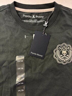 PSYCHO BUNNY  Boys Tee